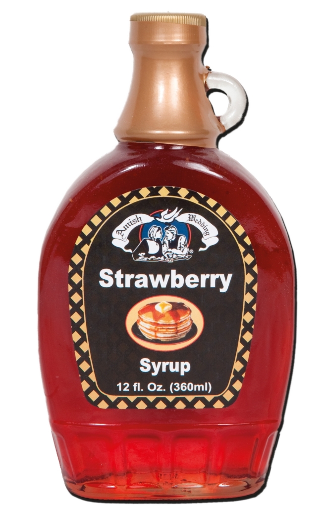 Strawberry Syrup 12oz. glass jug